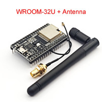 Задняя панель ESP32 может быть оснащена модулем WROOM - 32U WROVER с антенной 2,4G