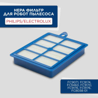 HEPA фильтр AVACLEAN Philips FC9071, FC9174, FC9064, FC9170, FC9176, FC8038/01, ELECTROLUX (ZSPC) AEG BORK моющийся
