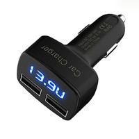 Автомобильное зарядное устройство с двумя USB-портами, 5 В, 3,1 А