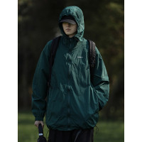 夏季輕薄肌理感防曬衣UPF50+情侶帥氣戶外百搭防曬衫抗UV外套