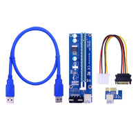 Адаптер питания ChiPAL VER006S PCI Express 1X до 16X