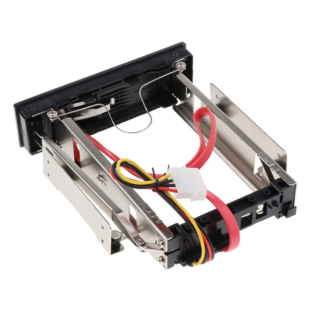 HDD Internal SATA Tray-Less Hot Swap Mobile Rack for 3.5inch HDD, Hard Drive Backplane Enclosure Mounting Bracket with Cable