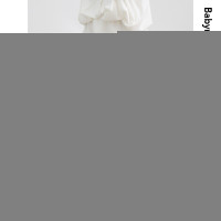 Babymoon 襯衫女設計感小眾寬鬆白色上衣/不規則半身裙小個子穿搭