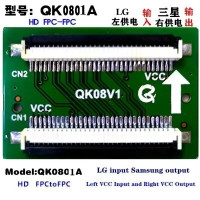 FHD LVDS 2K 51pin/30pin для SAM Turn LG Кабельный соединитель Кабельная плата адаптера левая и правая Замена