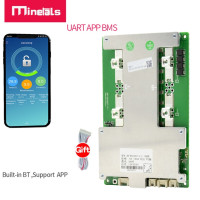 4S литиевая батарея BMS 12V LFP4 smart Встроенный bluetooth 100a 150a баланс поддержка последовательного соединения защита от перегрузки по току