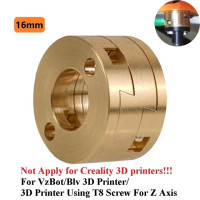 OLDHAM муфта 18 мм Муфта для Creality 3D принтеров CR10 S4 S5 CR10S PRO Ender3 Pro V2 3S Z-ось 16 мм Муфта для винта T8