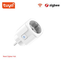 Умная розетка Zigbee с поддержкой Wi-Fi и таймером, 20 А