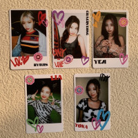 Новая открытка Kpop Itzy Crazy In Love Lomo Card Photocard для коллекции поклонников