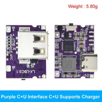 USB Type-C 5 в 3,1 а повышающий преобразователь, Повышающий Модуль питания IP5310, аксессуары для мобильного внешнего аккумулятора с индикатором яркости переключателя