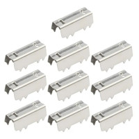 HX6A 10 шт. 3D-принтер GT2 Открытый зажим для ремня безопасности с открытым концом ремни ГРМ Зажим для ремня обжим стиль