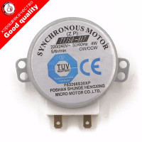 Мотор для микроволновой печи AC 220-240V 4W 6RPM 48mm Dia Микро Синхронный