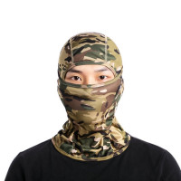 Тактическая камуфляжная Балаклава, маска для лица, головное снаряжение, спортивная шапка для охоты, велосипеда, велоспорта, армейская мультикама, бандана, шейный козырек