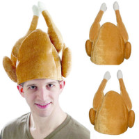 2020 новая популярная модная шляпа индейки на День Благодарения Новинка готовая курица птица секрет Санта маскарадный наряд