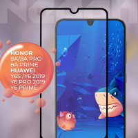 Защитное стекло для Honor 8a 8a Pro Huawei Y6s Y6 2019 Y6 Pro 2019 Y6 Prime