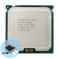 Процессор XEON E5430 ЦП 771 до 775 (2,660 ГГц/12 МБ/1333 МГц/четырехъядерный) LGA775 80 Вт 64-битная работа на материнской плате 775