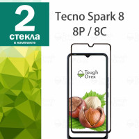 Защитное стекло для Tecno Spark 8  8P 8C на Техно Текно Спарк  8 П Р С