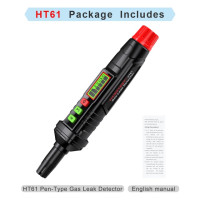 Детектор утечки газа, детектор горючих газов HT59 HT60 HT61 0-1000PPM звуковой и экранный мини-детектор газа для природного метана