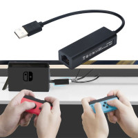 Сетевая карта USB 100, 3,0 Мбит/с, для Nintendo Switch, Wii U Lan