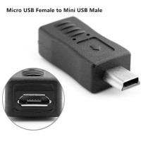 1 шт. переходник с Micro USB «Мама» на Mini USB «папа», зарядное устройство, преобразователь, адаптер типа C/5,5x2,1 мм/USB 2,0 «папа» на Micro USB «мама»