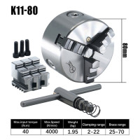 Набор K11-80 для токарного станка с ручным управлением