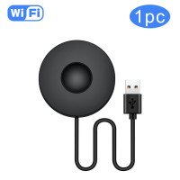 Умный пульт дистанционного управления Tuya, Универсальный Инфракрасный пульт управления с поддержкой Wi-Fi, подходит для ТВ, DVD, Audi, AC, работает с Amz, Alexa, Google Home