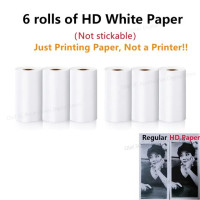 Карманный мини-принтер, портативный термопринтер для печати этикеток на клейкой основе, принтер для фотографий без чернил, портативные принтеры BT для IOS, Android