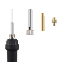 Нагревательная вставка, гайка, железный наконечник M2 M3 M4 M5 M6, встраиваемый комплект, нагревательный инструмент для пластикового 3D-принтера, паяльника