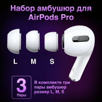 Амбушюры для AirPods Pro / AirPods Pro 2 насадки 3 шт. S/M/L