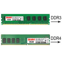 Оперативная память DDR3 DDR4 4 ГБ 8 ГБ 16 ГБ, ОЗУ для настольного компьютера Pc4 2133 2400 2666 3200 МГц 1,2 в Pc3 1066 1333 1600 в UDIMM память Ddr3 ОЗУ