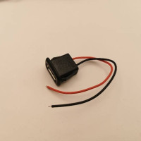 1 шт. 4-проводной разъем питания USB 2,0 «мама» USB2.0 4-контактный разъем для зарядного порта с кабелем PH2.0, электрические клеммы, USB-разъем для зарядного устройства