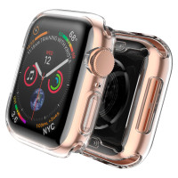 Чехол Luckroute на смарт часы Apple Watch 4/5/SE/6 c диагональю 40 мм - Противоударный тонкий бампер с защитой от повреждений, грязи и отпечатков