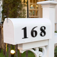 3D цифры для ворот от 0 до 9, цифры-метки, цифры для двери, табличка для дома, офиса, улицы, почтовый ящик, адресный номер, наклейки, номера дома