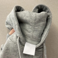 網紅款，版型真的很贊！淺灰色連帽運動衫女寬鬆百搭高級感減齡外套