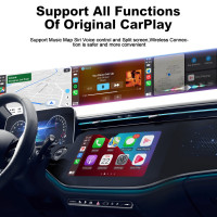 USB-адаптер MMB с проводным на беспроводной Apple CarPlay, онлайн-обновления BT 5,2 Plug and Play для Mercedes Toyota Corolla Mazda CX5