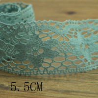 1 размер высококачественного синего хлопка кружевного шитья Домашняя одежда аксессуары DIY Материал свадебное украшение