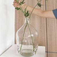 Прозрачные вазы, креативная большая стеклянная бутылка, домашний декор, гидропонный Террариум, Лилия, Роза, ваза, украшение для гостиной, цветов