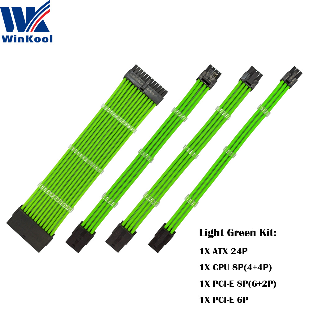 WinKool Light Green Extension Cable Kit6