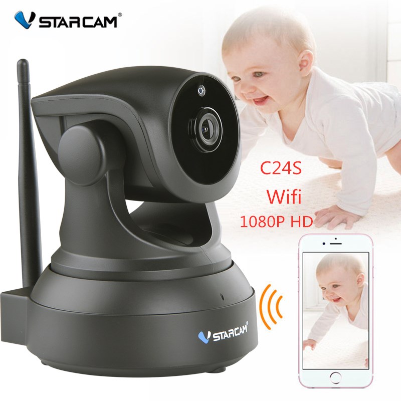 Vstarcam C24S 1080P HD Wireless IP Security Camera WIFI IR-Cut Night Vision Audio Recording Network Internal Baby Monitor