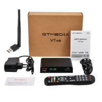 Спутниковый ресивер GTMEDIA V7S5X,V7HD DVB-S/S2/S2X H.265(8 бит)