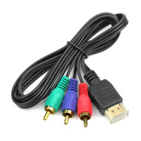 Адаптер HDMI-совместимый с 3RCA