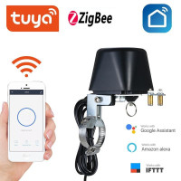 Таймер обратного отсчета газа Zigbee, умный контроллер запорного клапана для воды, автоматизация ВКЛ/ВЫКЛ