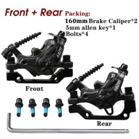 NUTT MTB велосипедный сплав механический дисковый тормоз двусторонний 160 180 мм штангенциркуль ротор набор самокат BMX передние и задние части горного велосипеда