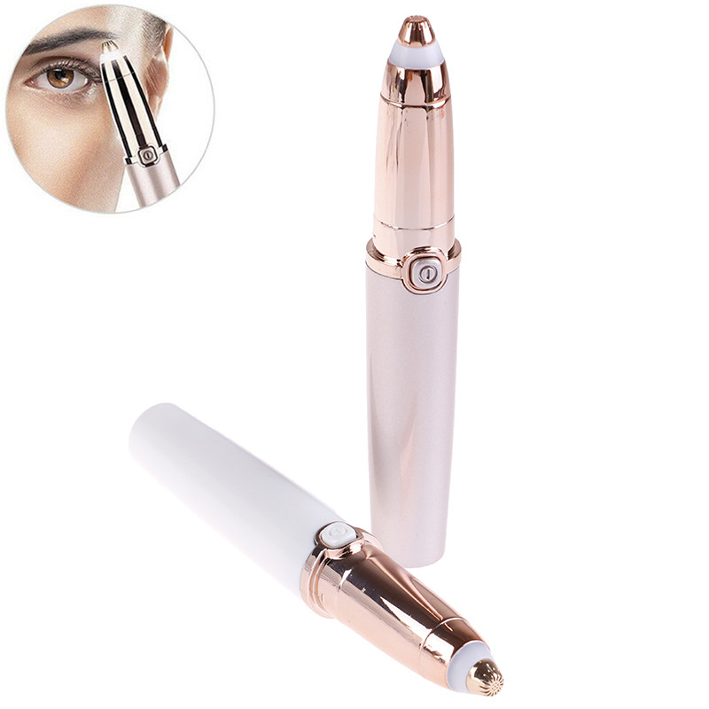 Electric Eyebrow Epilator Pen Mini Eyebrow Trimmer Portable Razor Epilator Instant Painless Body Shaver Woman Makeup New Design