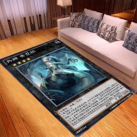 Japanese manga Yu-Gi-Oh cartoon printed carpet bedroom living room decoration children's room climbing pad non-slip pad