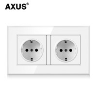 Розетка AXUS с двумя USB-портами, 16 А, 110 ~ 250 В