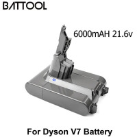 Литий-ионный аккумулятор Battool 21,6 в 6000 мАч для пылесоса Dyson V7 пушистый V7 Animal V7 Pro 225403 229687