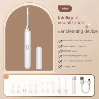 Беспроводной умный визуальный ушной очиститель, отоскоп, инструмент для удаления ушного воска с камерой, комплект эндоскопа для ушей для Iphone, Ipad, Android