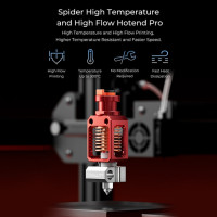 Сопло CREALITY Spider/Spider Pro для 3D-принтера, быстрое рассеивание нагрева, высокая температура и скорость