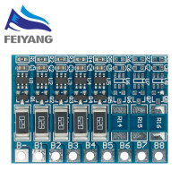 Плата защиты функции балансировки 5S, 21 в, 4,2 в, 68 мА, 5S литий-ионный аккумулятор Lipo, литиевые батареи 18650, балансные 3S 4S 5S 6S 7S 8S