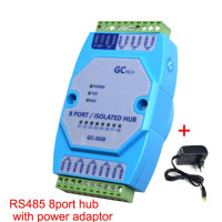 485 ретранслятор 1 в 2 4 8 портовые концентраторы RS485 фотоэлектрический изоляционный усилитель сигнала удлинитель защита от молний